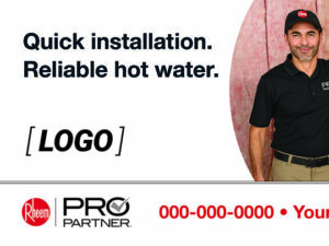 Quick Installation. Reliable Hot Water.