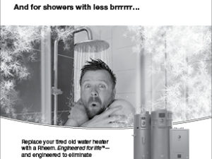 Showers With Less Brrr Qtr