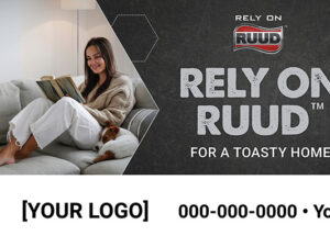 Rely on Ruud for a Toasty Home