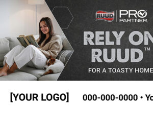 Rely on Ruud for a Toasty Home